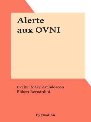 cover image of Alerte aux OVNI